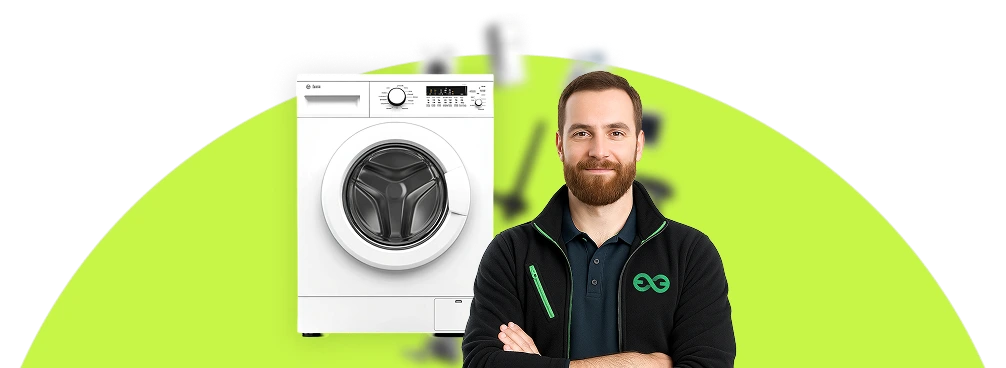 Zegar ze sprzętami AGD